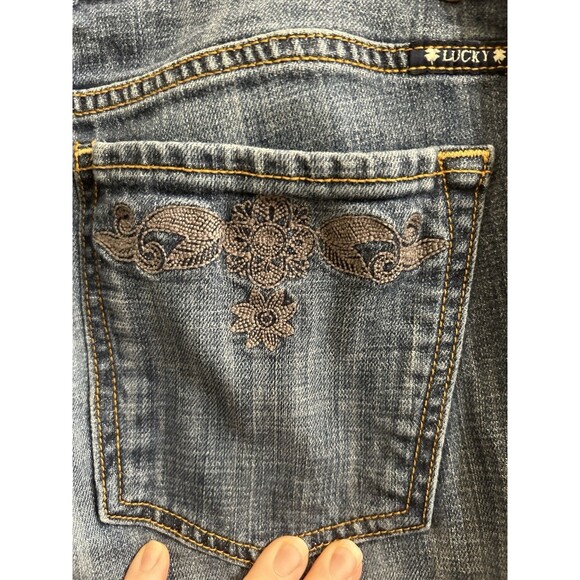 Lucky Brand America Sweet N Low Boot Cut Denim Jeans 12/31 - Picture 8 of 10